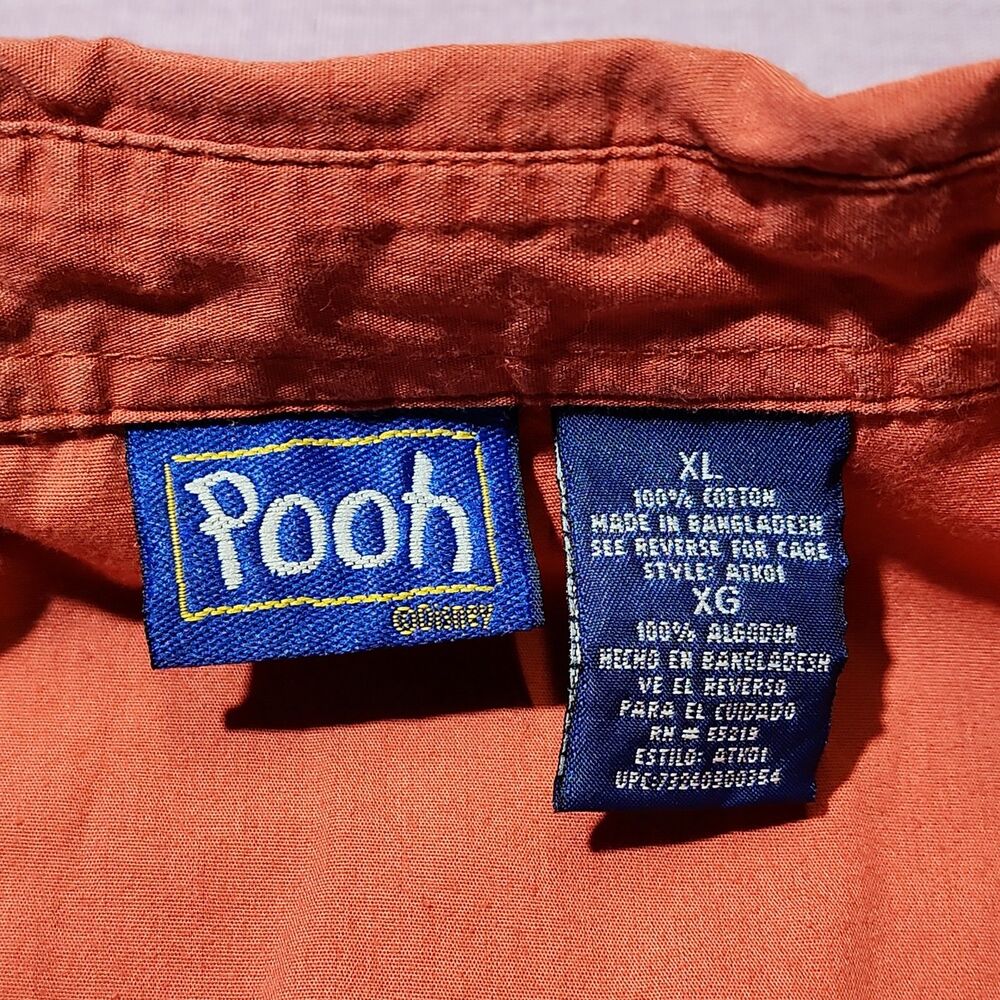 Winnie the Pooh and Tigger snap front shirt - Picture 7 of 8